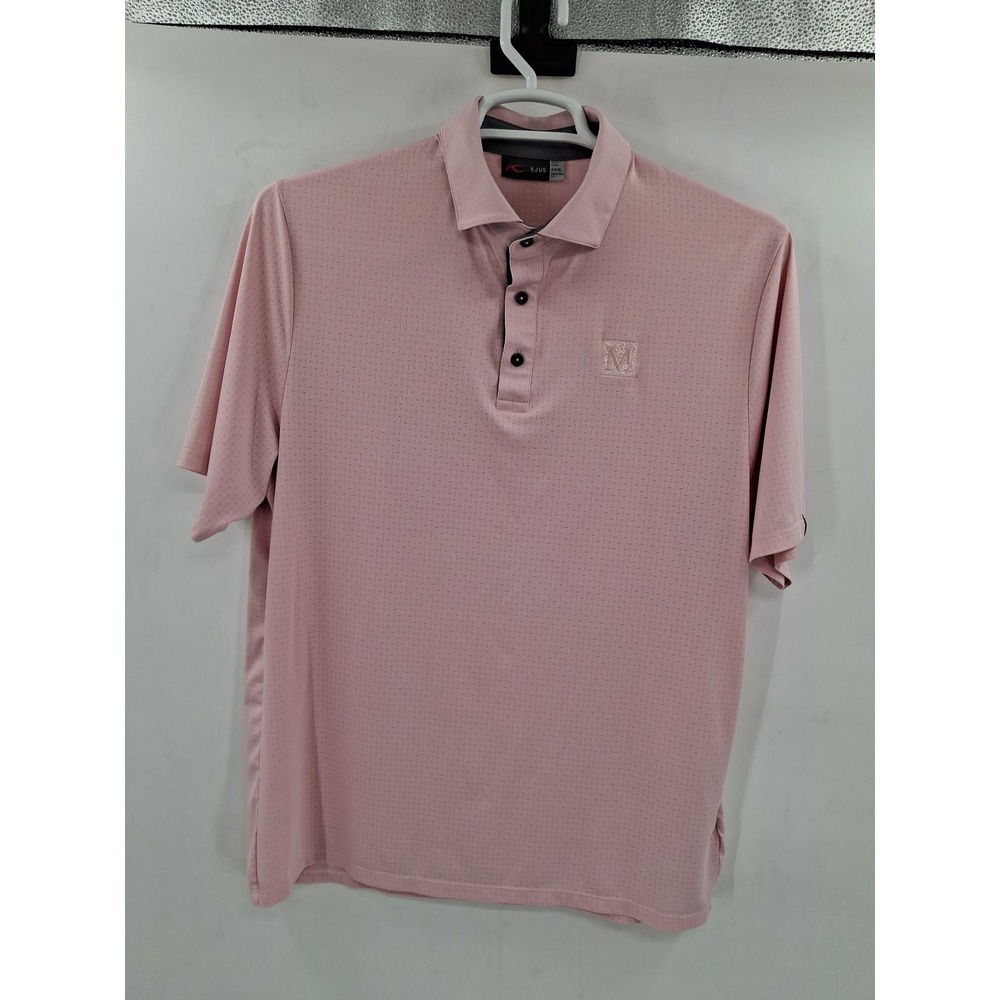 KJUS Soren Solid Polo Shirt XL‎ Pink Salt